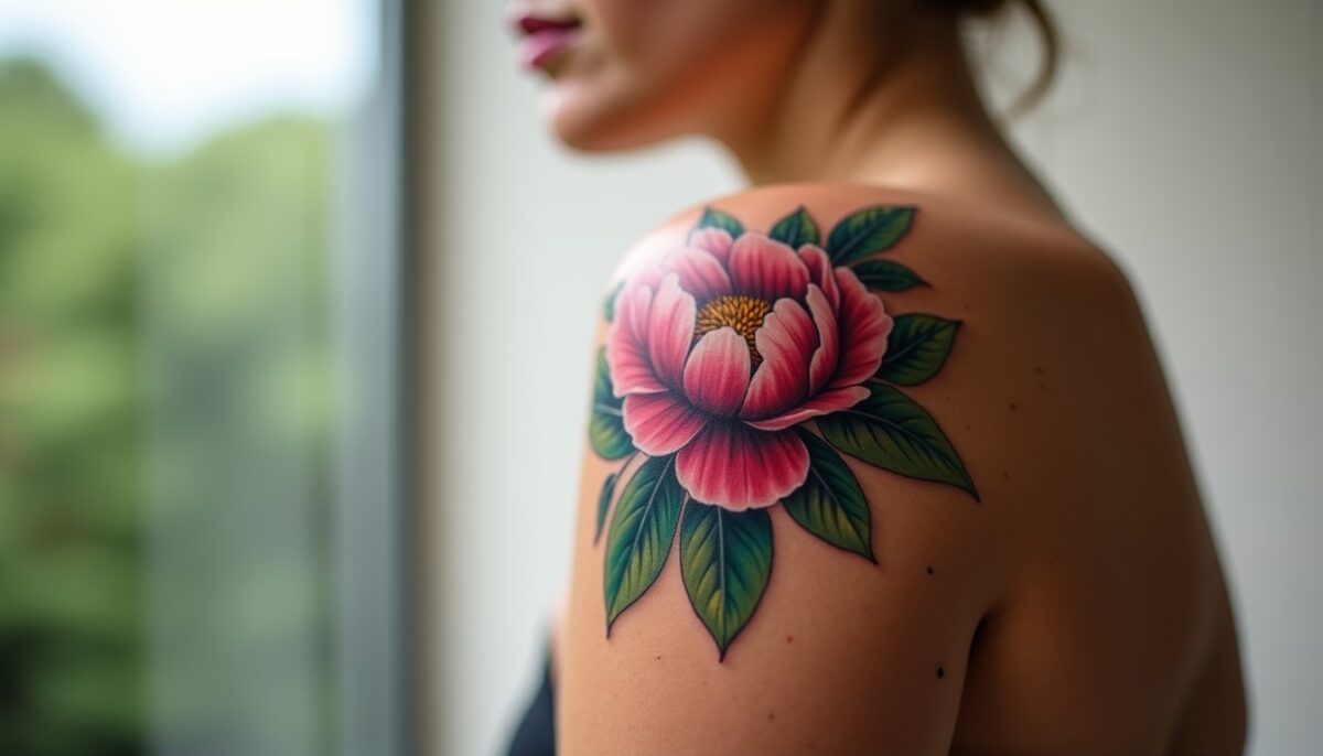 Tatouage pivoine : découvrez la signification profonde de cette fleur emblématique Tatouage pivoine : découvrez la signification profonde de cette fleur emblématique