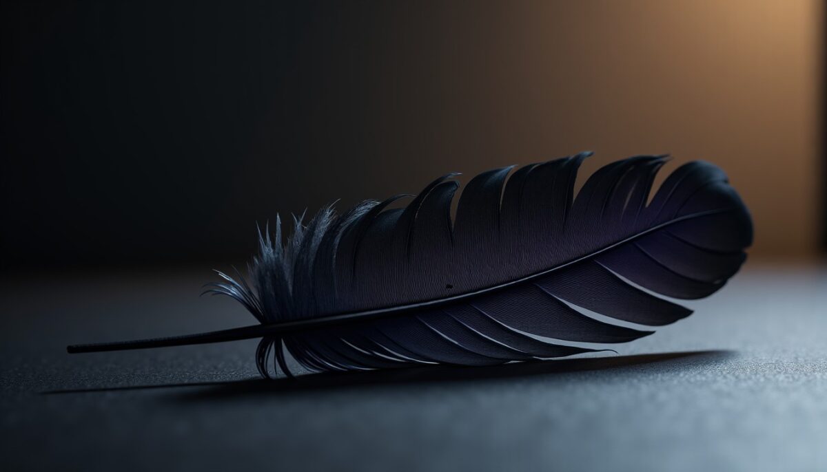 Plume noire : Découvrez sa signification spirituelle et son message d'amour profond Plume noire : Découvrez sa signification spirituelle et son message d'amour profond